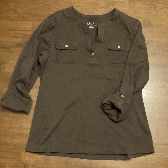 Kim Rogers Tops - Kim Rodgers 3/4 Sleeve Length Shirt